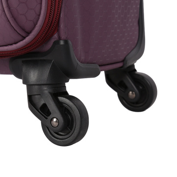 Mode Polyester universele wielen Trolley koffer voor bagage