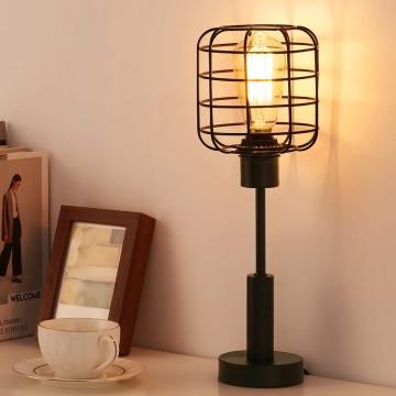 Luz de mesa de cabeceira à cabeceira vintage para sala de estar