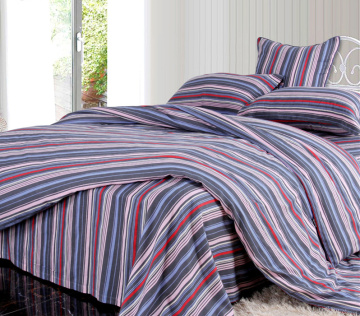 yarn-dyed duvet cover set