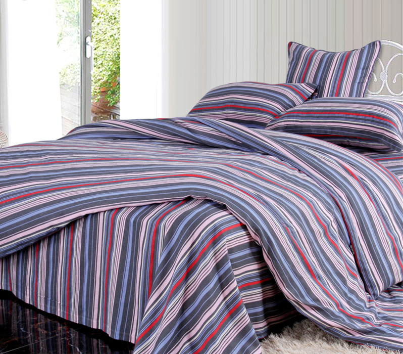 yarn-dyed duvet cover set