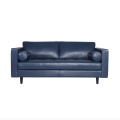 Sofa Sven Popula Blue Leather