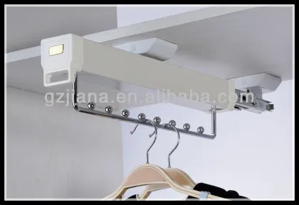 Wardrobe hardware accessories chrome clothing hanger rack