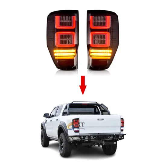 XT Upgrade LED Taillight for Ford Ranger T6 T7 2012-2021 - Plug and Play with Moving Tuled