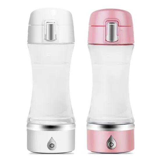 Bestselling Hydrogen-Rich Water Cups: Rechargeable & Health-Oriented Oxygen-Enriched Glass Water Bottles - Customizable OEM Options