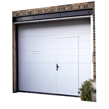 Broken Bridge Section panels American Style Motor Overhead lift Galvanized Steel Garage Door With 5 Panels