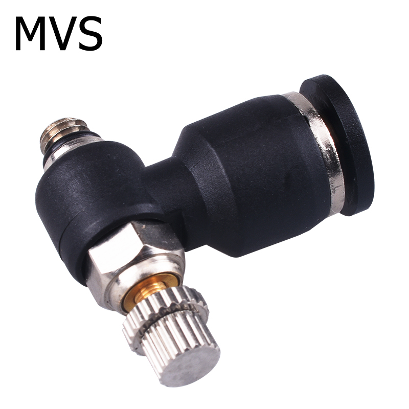 L Type Air Cylinder Throttle Valve and Pneumatic Fittings - Quick Couplers and Small Valves