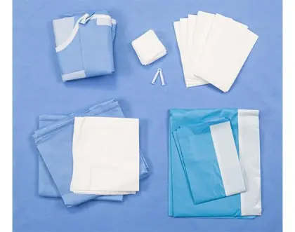 Surgical Kit Birth Obstetrics Delivery Pack Drape