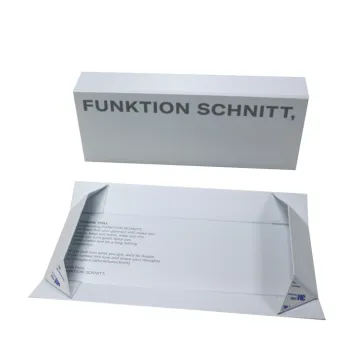 Collapsible Box In Sliding Drawer Shape