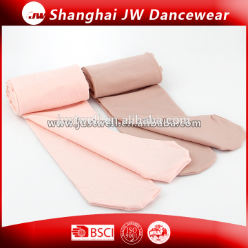 Footed micofiber ballet tights