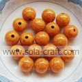 12/14/16MM Wholesale Resin Round Crack Beads Loose Beads