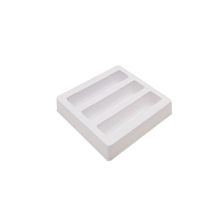 OEM Design White Plastic Cosmetic Blister Trays