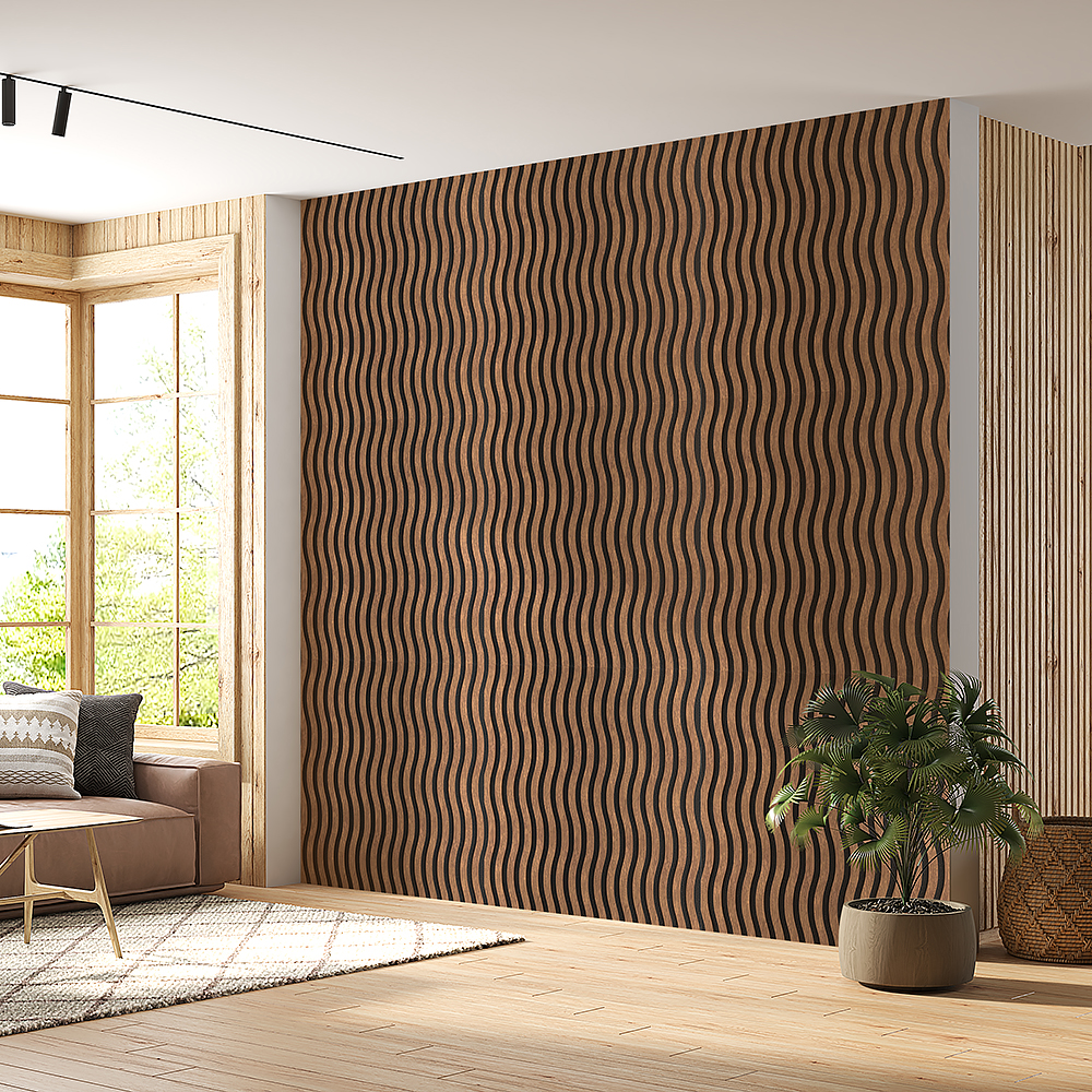 wave board acoustic panel