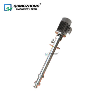 Vertical Mono Screw Transfer Pump for High Viscosity Shampoo and Lotion