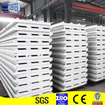 100mm Insulation Interior Solid EPS Sandwich Roof Panel