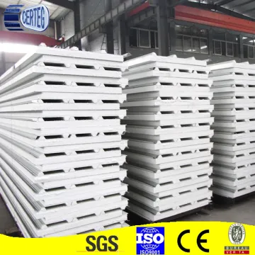 100mm Insulation Interior Solid EPS Sandwich Roof Panel