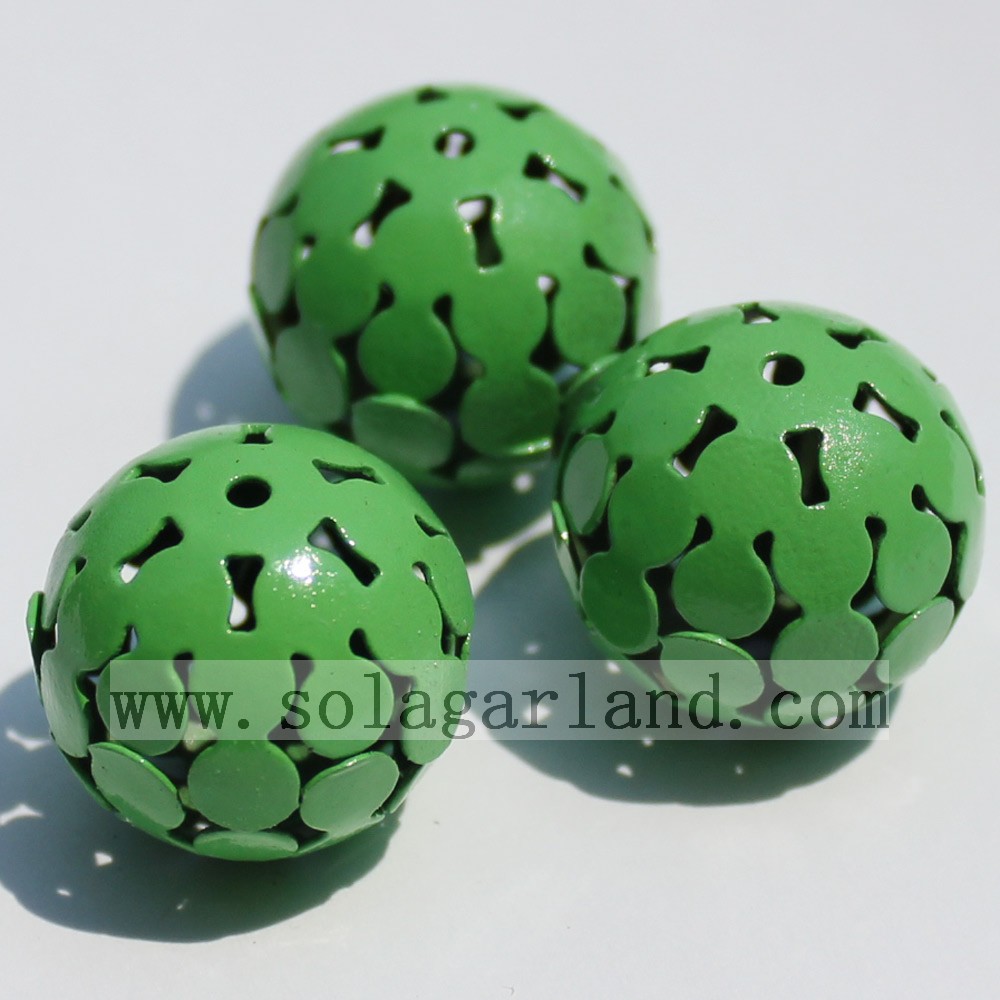 Metal Carved Hollow Spacer Beads