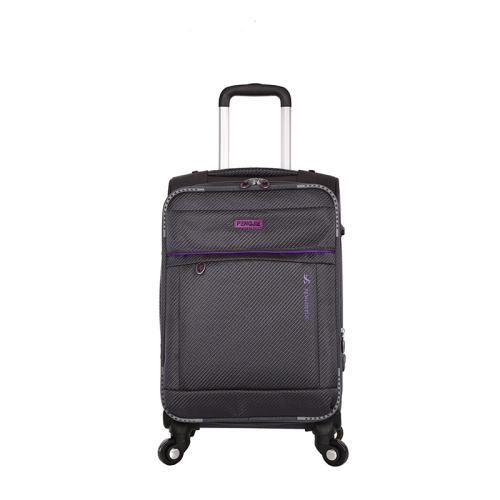 Fashion lightweight 3 piece set polyester eva luggage