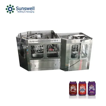 Aluminum Can Soda Beverage Filling Production Line