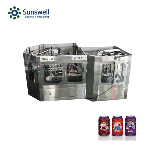 Aluminum Can Soda Beverage Filling Production Line
