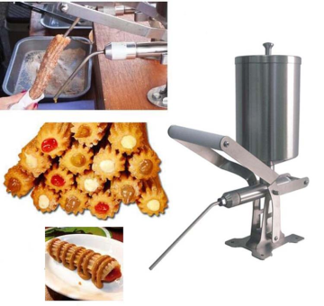 Japanese Pie Churros Jam Donut Cream Chocolate Puff Padding Injector Making Machine