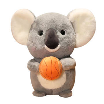Customized Koala Bear Basketball Plush Toy - Unisex Baby Stuffed Animal for Kids