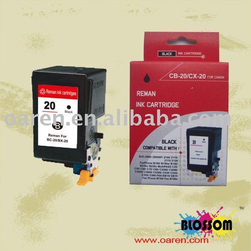 For CANON BC-20 (BC-20) Remanufactured inkjet cartridge