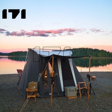 Hohe Qualität 171outdoor Bestseller Luxus Retro Leichtes Leinwandzelt
