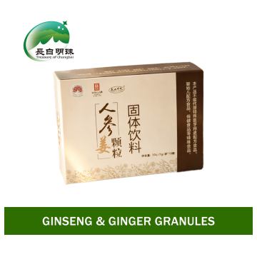 Гранулы Чанбайшаньского женьшеня и имбиря