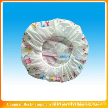 Cheap New design promotional hotel biodegradable shower caps