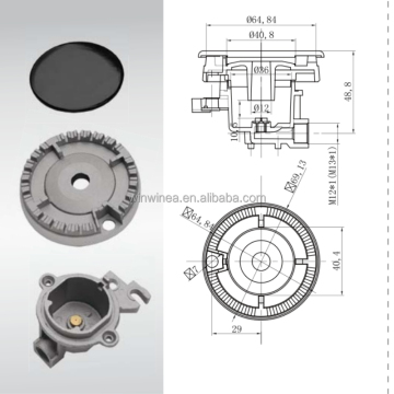 Sa-baf Type Cast Aluminum Gas Stove Parts - Gas Burner