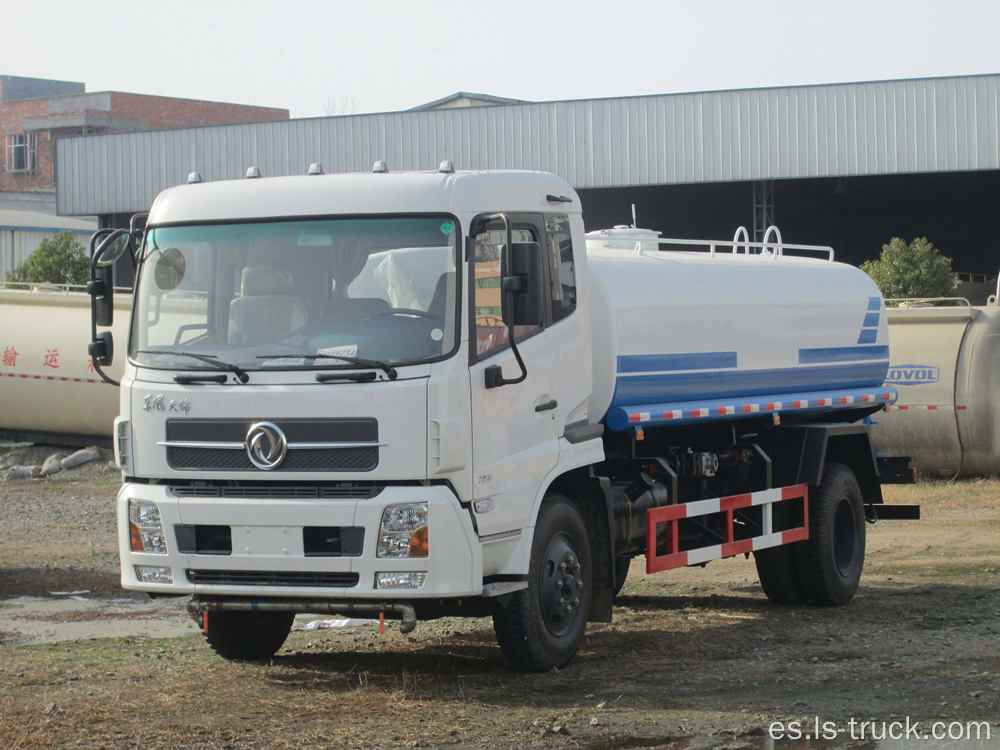 Dongfeng marca camión de tanque de agua de 6000 litros