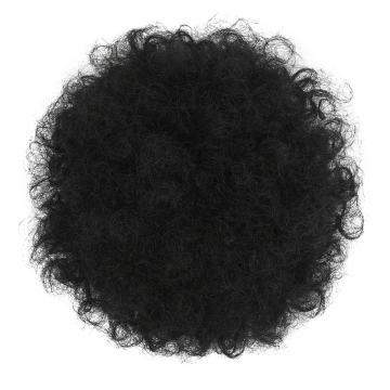 wholesale synthetic hair bun rubber band curly chignon for women hair wigs