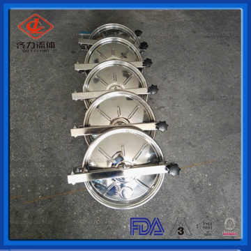 Round and ellipse Sanitary tank manhole cover