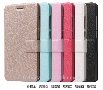 QWD wholesale premium for xiaomi 4 color leather mobile phone case flip cover phone case for xiaomi