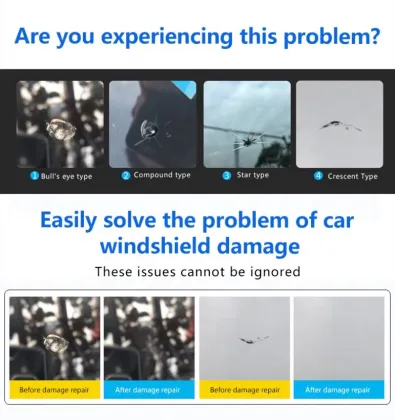 Auto Glass Fix Machine: Nano Repair Tools and Fluid