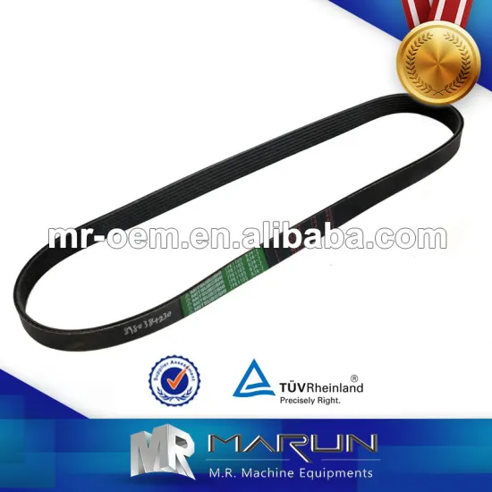 Japan Truck NPR75 4HK1T Engine Fan Belt for Japan Auto Parts