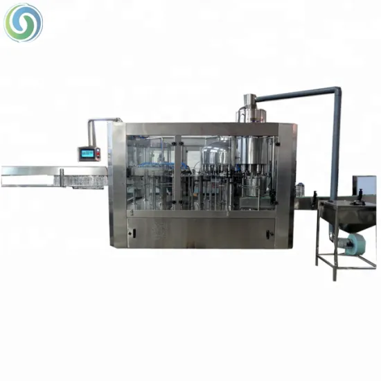 CAD Drawing for Water Bottling 3-in-1 Monoblock Filling Machine