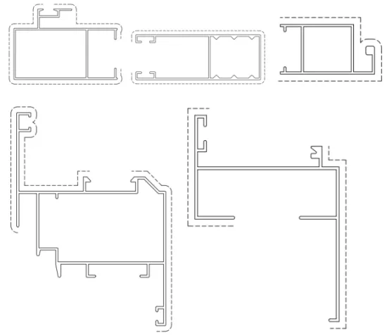 Dubai Series Windows & Doors Profiles