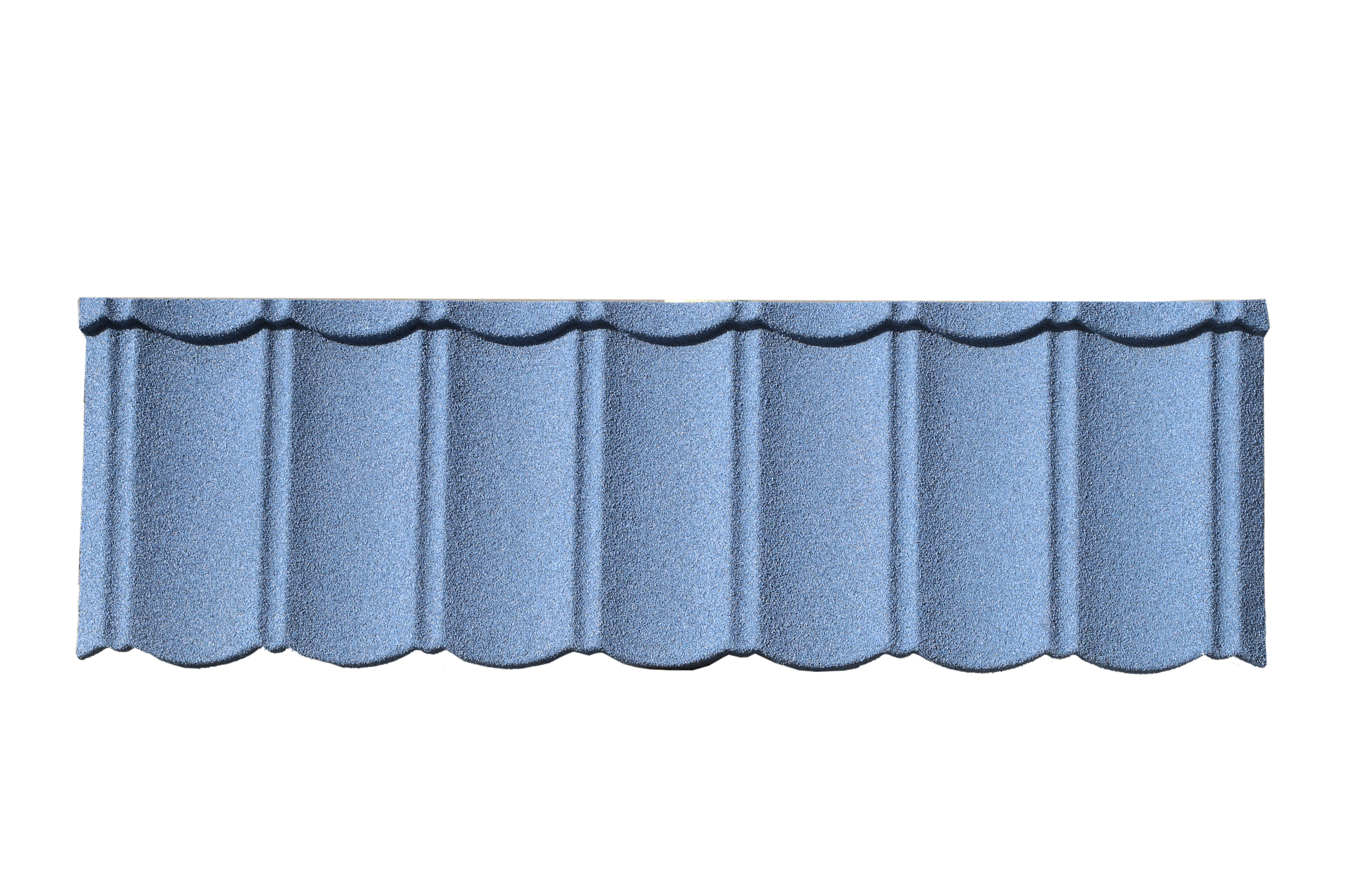 Design classical color stone coated metal roof tile