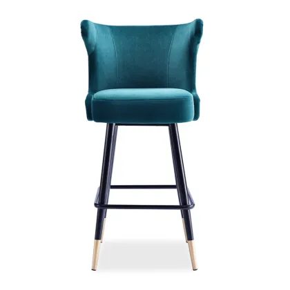 Wholesale High-End Luxury Bar Chairs and Stainless Steel Restaurant Bar stools