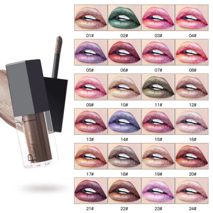 24 Colors Private Label Cosmetics Matte Lip Gloss