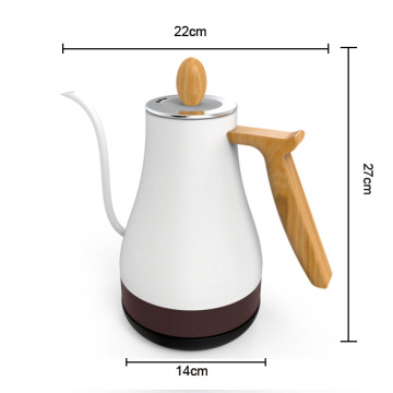 1.0L Electric pour over coffee kettle(ON/OFF switch)