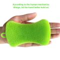 Silicone Kitchen Cleaning Fruit Vegetable Scrubber