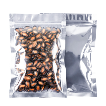 Moisture Proof Plastic Aluminum Foil Ziplock Bags for Nuts and Grains