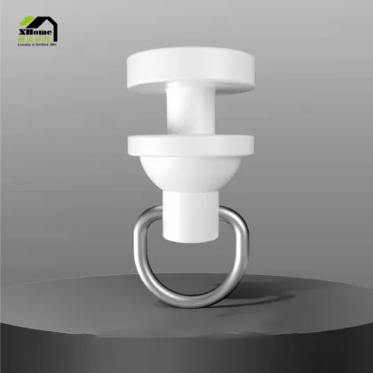 Aluminum Alloy Curtain Track, Thickened Heavy-duty Silent Pulley Curtain Rod and Slide Rail Accessories