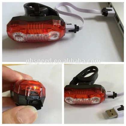 USB Rechargeable bike Tail Light