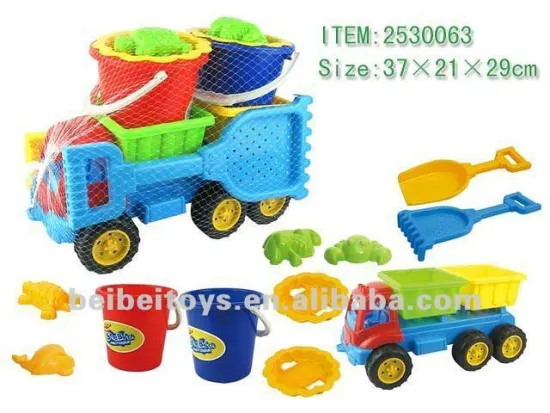 11pcs Plastic Beach Toys, Beach Playset, Beach Tool Toys