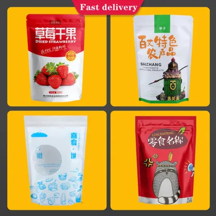 Custom Plastic Packaging Bags for Dried Foods & Snacks like Biltong and Beef Jerky