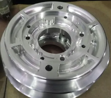 5-axis cnc milling aluminum central machinery parts from TS16949 manufacturer