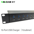 16-port Smart cabinet charger